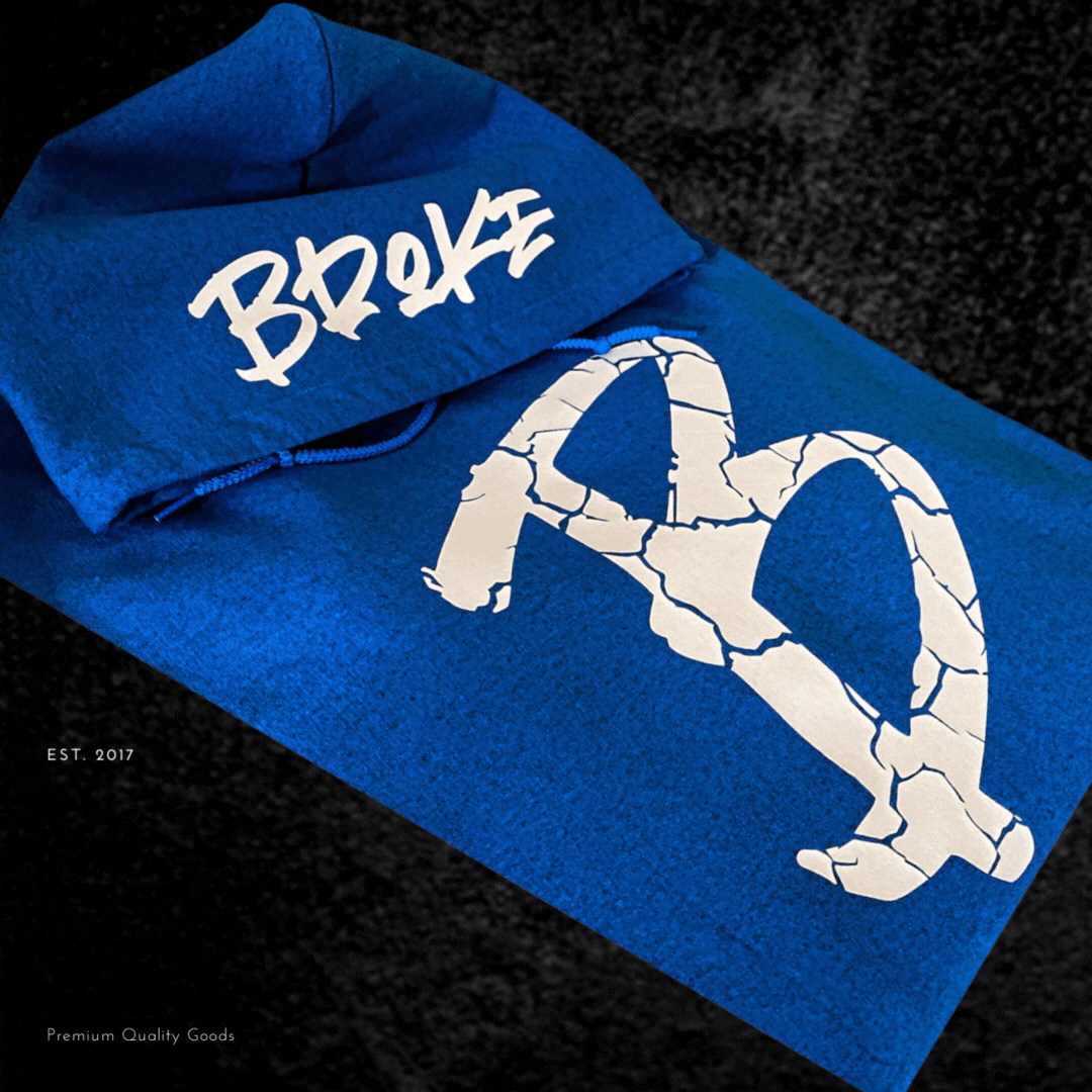 BROKE HOODIE BROKE BRAND CLOTHING